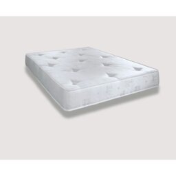 "Rackhams Hand-Tufted Innerspring Mattress - 9"" Deep, Medium Soft Comfort - White - 1 - European Small Single Mattress (80cm x 200cm)" - thumbnail 2