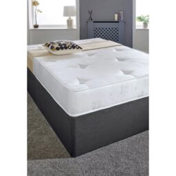 "Rackhams Hand-Tufted Innerspring Mattress - 9"" Deep, Medium Soft Comfort - White - 1 - European Small Single Mattress (80cm x 200cm)" - thumbnail 4