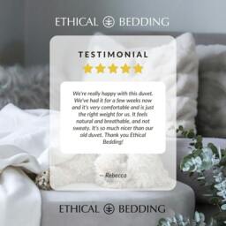 Rackhams All Season Bamboo Duvet Set (Eucalyptus & Bamboo) - Super King - thumbnail 4