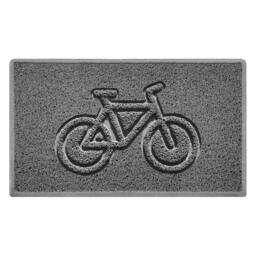 "Rackhams ""Cycle"" Grey Spaghetti Doormat - Grey - 75cm x 44cm - Yes (Suitable for Indoors)" - thumbnail 1