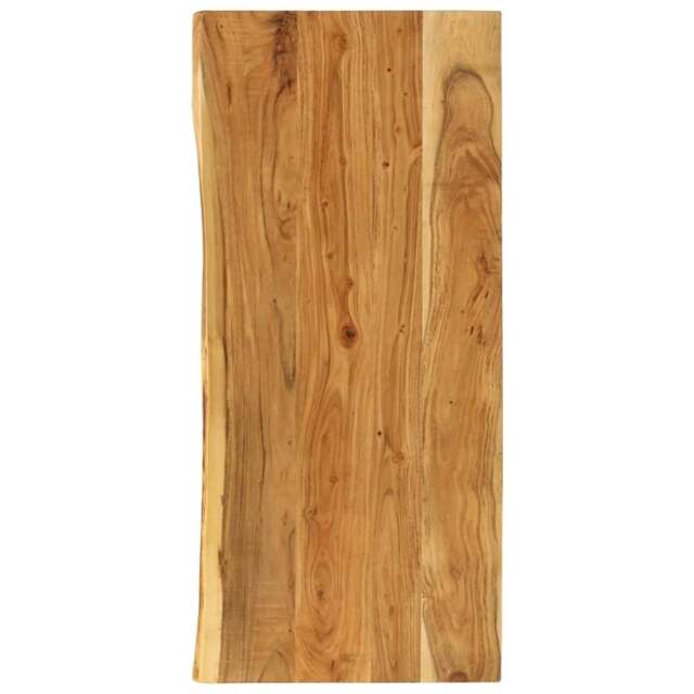 Rackhams Bathroom Vanity Top Solid Acacia Wood 114x52x3.8 cm