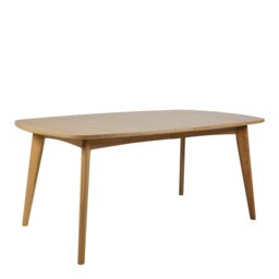 Rackhams Marte Dining Table in Oak - Brown - No - Brown
