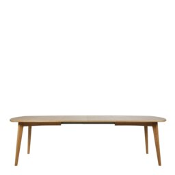 Rackhams Marte Dining Table in Oak - Brown - No - Brown - thumbnail 6