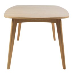 Rackhams Marte Dining Table in Oak - Brown - No - Brown - thumbnail 3