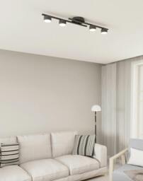 Rackhams FRAGMENT Ceiling lamp 4 x GX53 Black - thumbnail 2