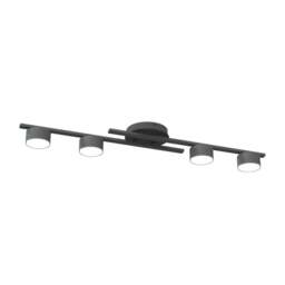 Rackhams FRAGMENT Ceiling lamp 4 x GX53 Black - thumbnail 1