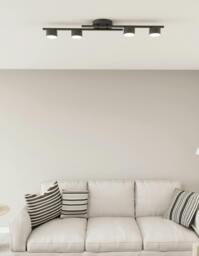Rackhams FRAGMENT Ceiling lamp 4 x GX53 Black - thumbnail 3