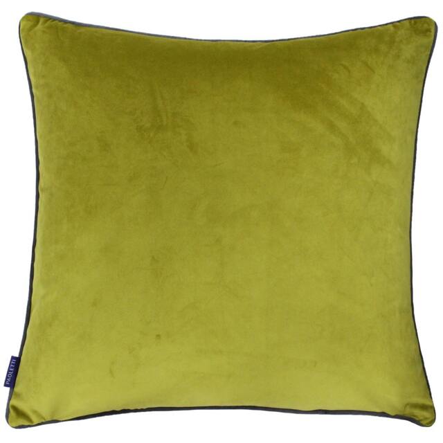 Rackhams Meridian Cushion Cover - Moss/Charcoal - 55 x 55cm - Moss/Charcoal - 100% Polyester