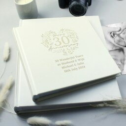 Rackhams Personalised 30th Pearl Wedding Anniversary Photo Album