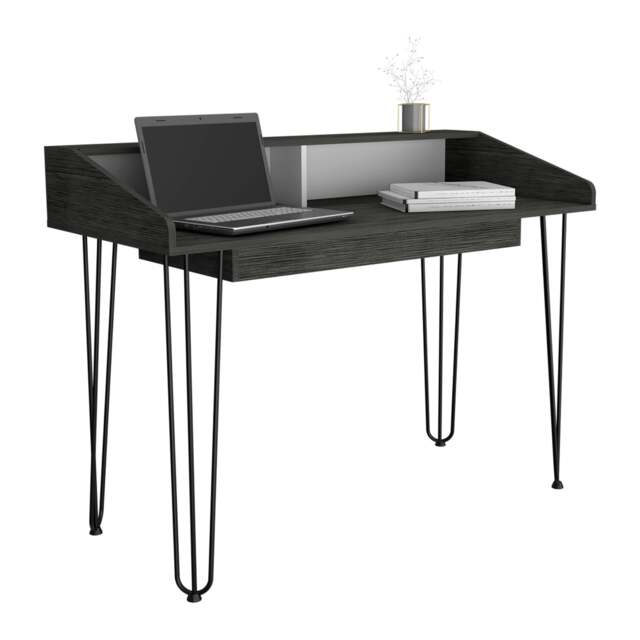 Rackhams Dallas Home Office Desk with Hairpin Legs