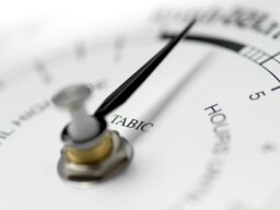 Rackhams Handmade Tide Clock In Chrome With Stunning White Dial - thumbnail 6