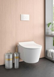 Rackhams Galvin Collection Waste Bin And Toilet Brush Set - thumbnail 2