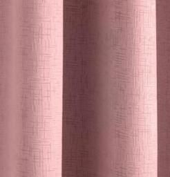 "Rackhams Blush Plain Textured Thermal Room Darkening Energy Saving Pair of Curtains For Bedroom & Living Room - 66"" (168cm) Width x 90"" (229cm) Drop" - thumbnail 3