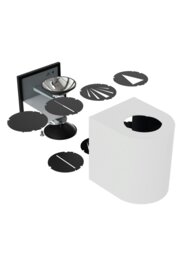 Rackhams Canto 2 - Wall light - Galvanized - 1 - thumbnail 4
