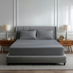Rackhams Luxury 200TC Soft Touch Fitted Sheet Bed Linen 40cm Extra Deep Skirt - Double - White - thumbnail 2