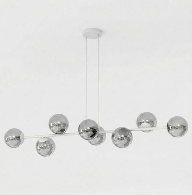 Rackhams MAGNUS Pendant Lamp 8 x E14 Grey / Graphite - image 1