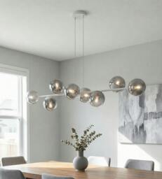 Rackhams MAGNUS Pendant Lamp 8 x E14 Grey / Graphite - thumbnail 3