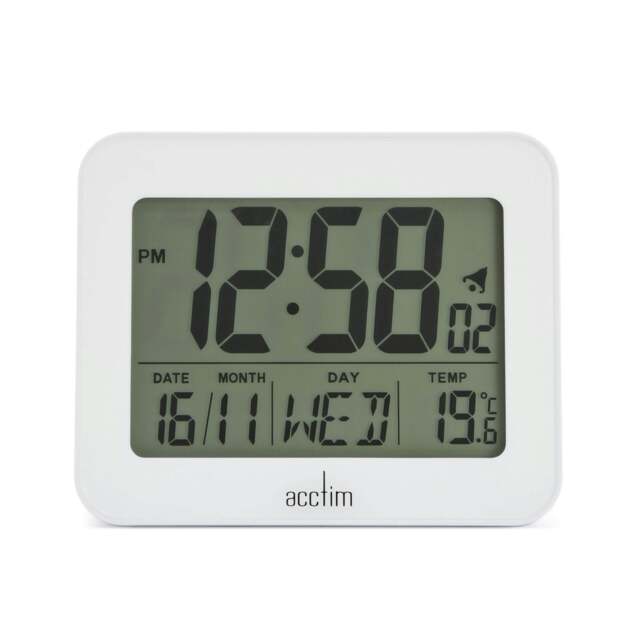 Rackhams Otto Superbrite® Digital Bedside Alarm Clock - Heathland - image 1