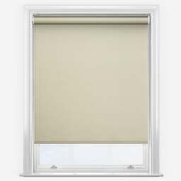 Rackhams Oyster Trimmable Thermal Blackout Roller Blinds - 95cm - thumbnail 1