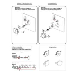 Rackhams Square 1 Watt Recessed Mini Interior Step Light - thumbnail 5