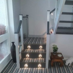 Rackhams Square 1 Watt Recessed Mini Interior Step Light - thumbnail 4