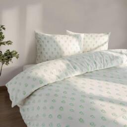 Rackhams Studio Edition Sage Botanical Duvet Cover Set - Single - thumbnail 1