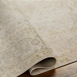 Rackhams Lillian-Washable Orange Brown Traditional Vintage Boho Rug - 200cm_diameter - thumbnail 5