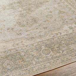 Rackhams Lillian-Washable Orange Brown Traditional Vintage Boho Rug - 200cm_diameter - thumbnail 4