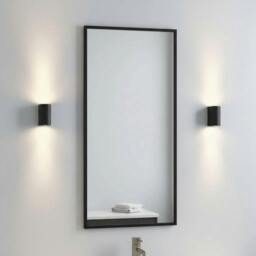 Rackhams 10 Watt LED Black Bathroom Wall Mount Light Fitting - thumbnail 3