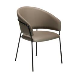 Rackhams Dark Mink Leatherette Chair 4088