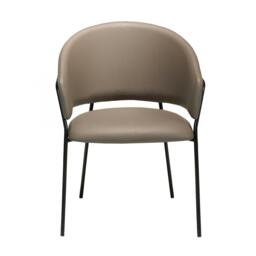 Rackhams Dark Mink Leatherette Chair 4088 - thumbnail 2