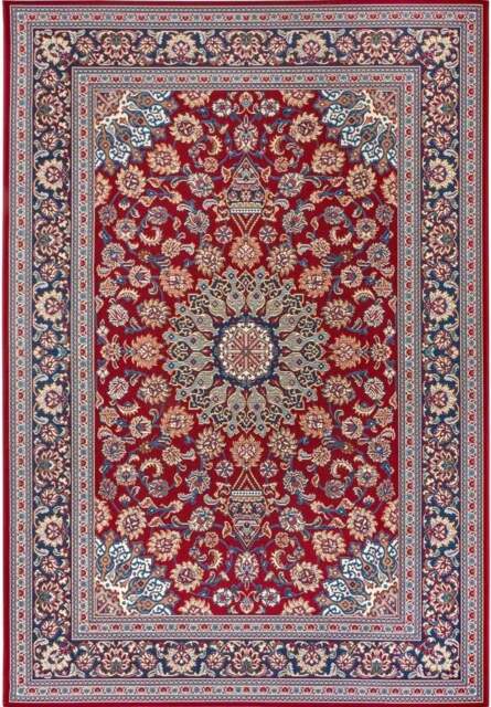 Rackhams Kadi Indoor & Outdoor Rug Red Blue - 80X165 cm