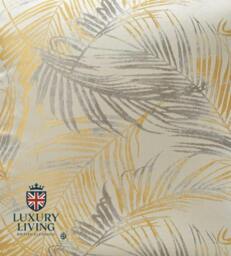 Rackhams Luxury Fern Jacquard Pencil Pleat Taped Top Ready Made Curtains - 168cm width x 183cm drop - thumbnail 5