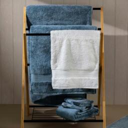 Rackhams White Egyptian Cotton Bath Towel - Single - thumbnail 2