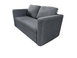 Rackhams The Brenta 2 Seater Slide Storage Sofa in Grey, Silver or Navy - Silver - thumbnail 4