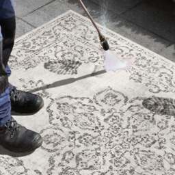 Rackhams Indoor - Outdoor Tilos Vintage Grey Rug - 240X340 cm - thumbnail 3