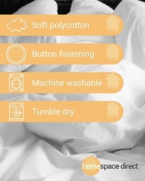 Rackhams Bethany Black Duvet Cover Set - Double - thumbnail 5