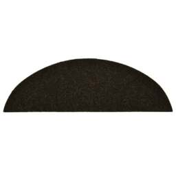 Rackhams Self-adhesive Stair Mats 10pcs Dark Brown 56x17x3cm Needle Punch - thumbnail 5