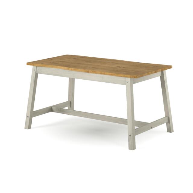 Rackhams Linea Large Live-Edge Dining Table - Grey - image 1