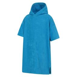 Rackhams Kids Driftwood Hooded Towel - Blue - S - Blue - 100% Cotton - thumbnail 4