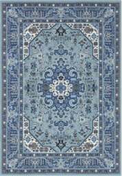 Rackhams Design Oriental Skazar Isfahan Blue Rug - 120X170 cm - thumbnail 1