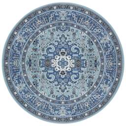 Rackhams Design Oriental Skazar Isfahan Blue Rug - 120X170 cm - thumbnail 3