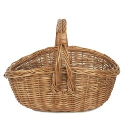 Rackhams Traditional Cookery Wicker Shopping Basket - thumbnail 3