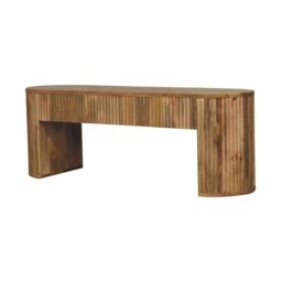Rackhams Solid Wood Soba Straight Media Unit - thumbnail 3