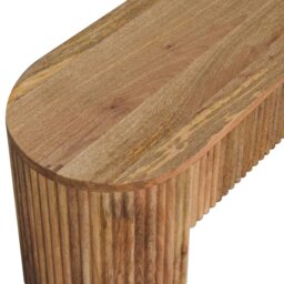Rackhams Solid Wood Soba Straight Media Unit - thumbnail 6