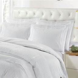 Rackhams Highgrove Duvet Cover Set Bedding - White - Single - Duvet Cover Set - thumbnail 2