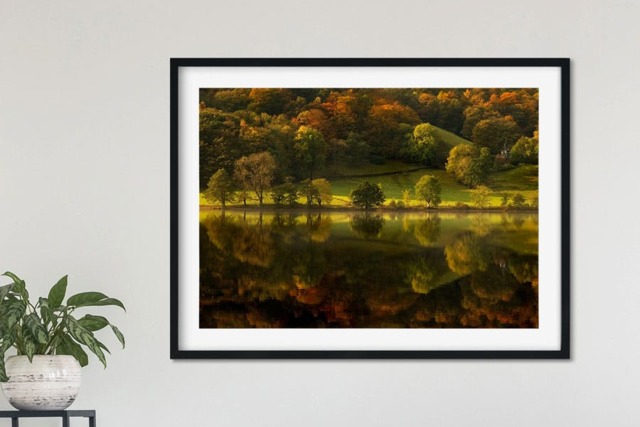 Rackhams Autumn in Grasmere - Framed Print 30 x 20 inch - image 1