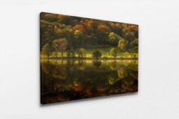 Rackhams Autumn in Grasmere - Framed Print 30 x 20 inch - thumbnail 2
