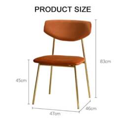 Rackhams Urban Dining Chair, Velvet - Green - 4 - thumbnail 6