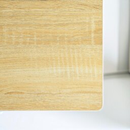 Rackhams C Shaped Side Table Natural Brown - thumbnail 4
